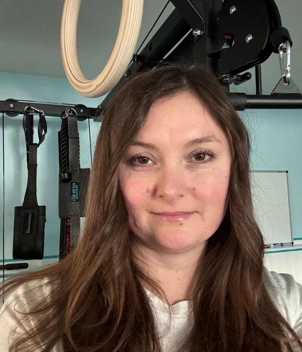 Diana Kovalenko, personal trainer, in her Saskatoon studio